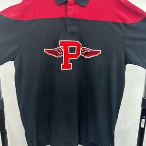 Ralph Lauren Black and Red Polo Shirt